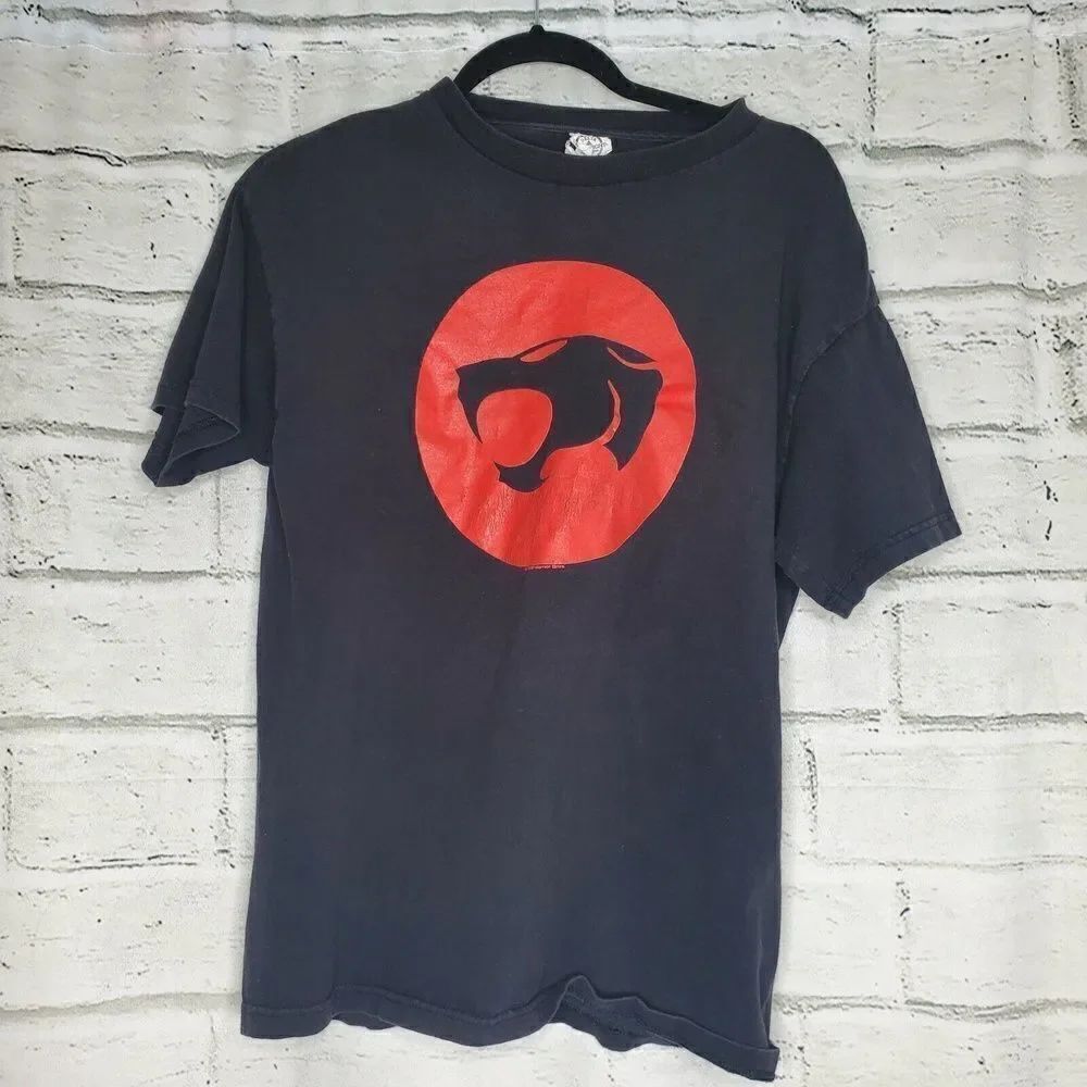Vintage Thunder Cats 1999 Warner Bros Delta Pro Weight Adult Medium T-Shirt